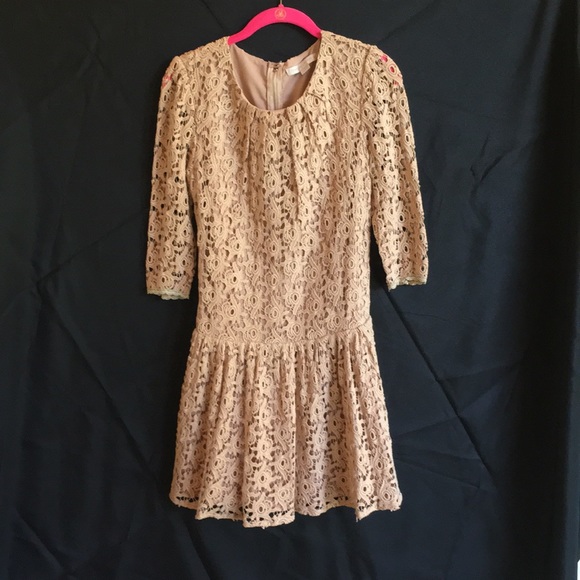 Anthropologie Dresses & Skirts - Anthropologie Strawberries and Cream Lace Dress